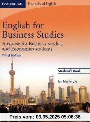 English for Business Studies - Third Edition. Student's Book