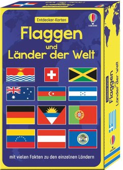 Entdecker-Karten: Flaggen und Länder der Welt von Usborne Verlag
