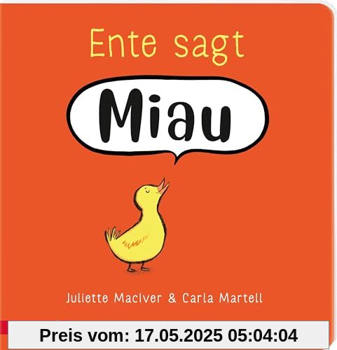 Ente sagt Miau