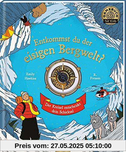 Entkommst du der eisigen Bergwelt?: Der Kreisel entscheidet dein Schicksal