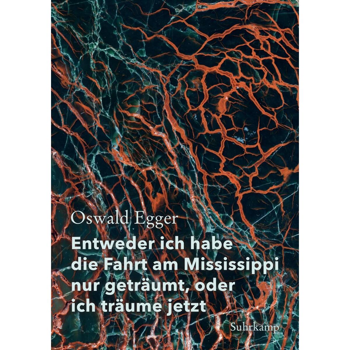 Entweder ich habe die Fahrt am Mississippi nur geträumt, oder ich träume jetzt Entweder ich habe die Fahrt am Mississippi nur geträumt, oder ich träume jetzt von Suhrkamp Verlag