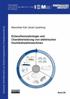 Entwurfsmorphologie und Charakterisierung von elektrischen Hochdrehzahlmaschinen von Shaker Verlag / Shaker Verlag GmbH