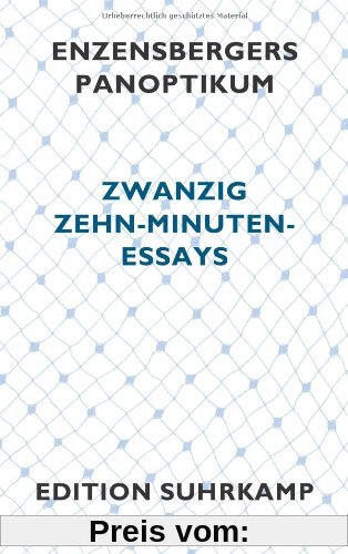 Enzensbergers Panoptikum: Zwanzig Zehn-Minuten-Essays (edition suhrkamp)