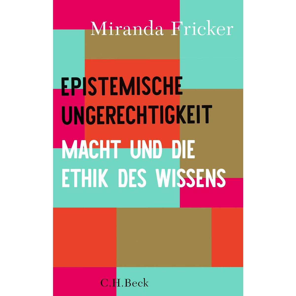 Epistemische Ungerechtigkeit von C.H. Beck