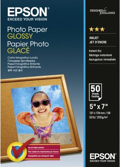 Epson Photo Paper Glossy 13x18 cm 50 Blatt 200 g von Epson