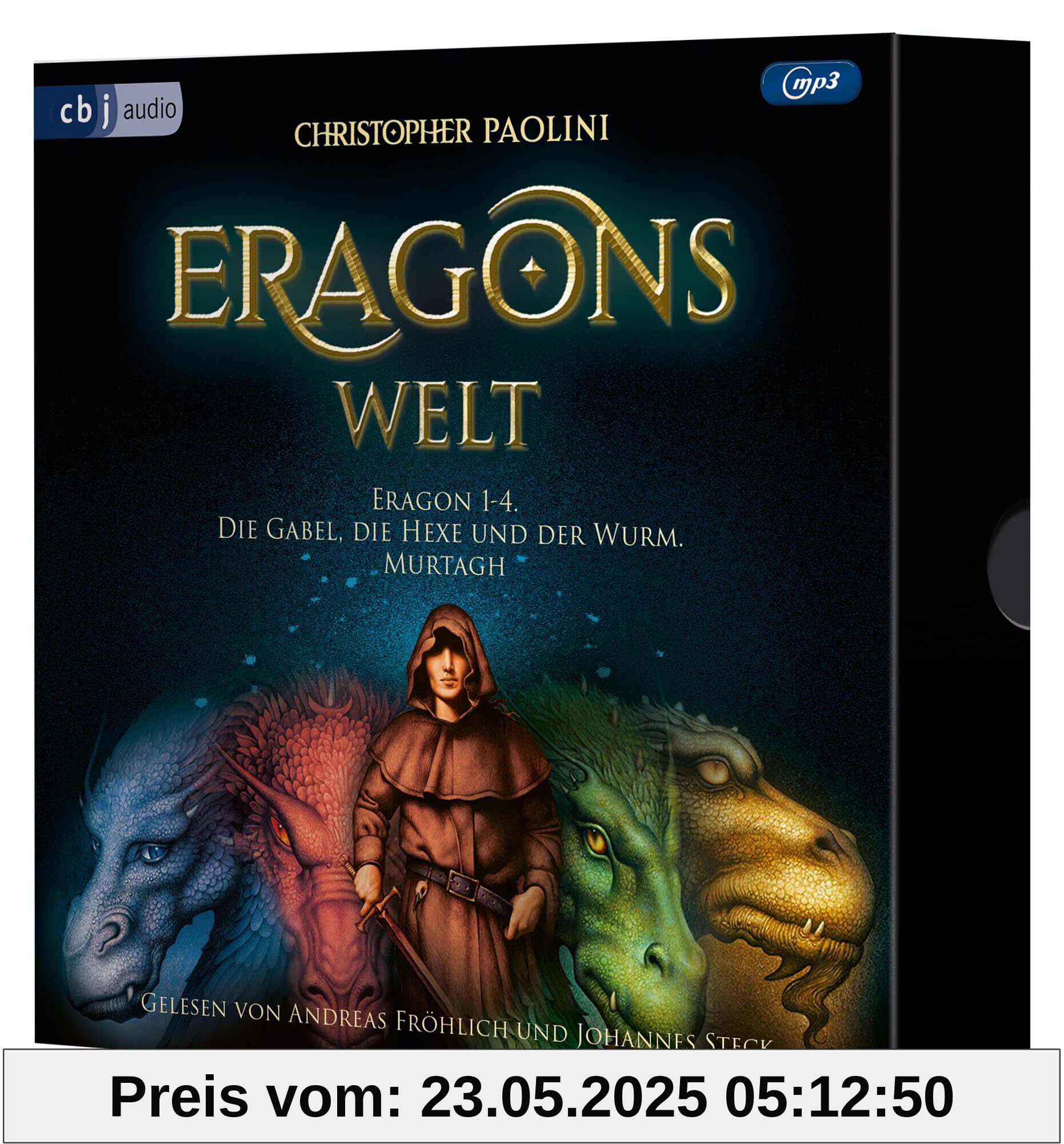 Eragons Welt - Das Vermächtnis der Drachenreiter - Der Auftrag des Ältesten - Die Weisheit des Feuers - Das Erbe der Macht - Die Gabel, die Hexe und der Wurm - Murtagh: Die große Hörbuch-Box -
