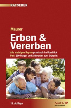 Erben & Vererben (f. Österreich) von Manz'sche Verlags- u. Universitätsbuchhandlung