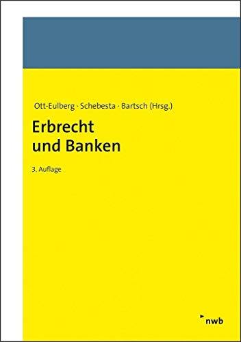 Erbrecht und Banken von NWB Verlag