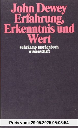 Erfahrung, Erkenntnis und Wert (suhrkamp taschenbuch wissenschaft)