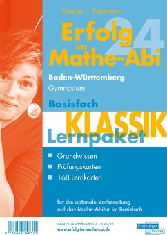 Erfolg im Mathe-Abi 2024 Lernpaket Basisfach 'Klassik' Baden-Württemberg Gymnasium von Freiburger Verlag GmbH