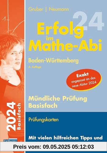 Erfolg im Mathe-Abi 2024 Mündliche Prüfung Basisfach Baden-Württemberg