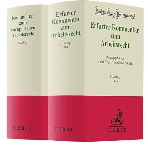 Erfurter Kommentar zum Arbeitsrecht und Kommentar zum europäischen Arbeitsrecht