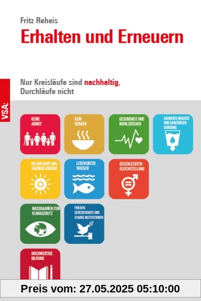 Erhalten und Erneuern: Nur Kreisläufe sind nachhaltig, Durchläufe nicht Erhalten und Erneuern: Nur Kreisläufe sind nachhaltig, Durchläufe nicht