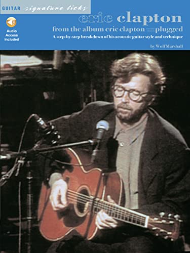 Eric Clapton: Unplugged Guitar Signature Licks (Book, CD): Noten, CD für Gitarre