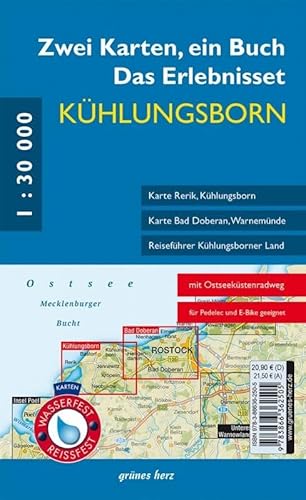 Erlebnisset Kühlungsborn: (Wasser- und reißfeste Karten) von grünes herz