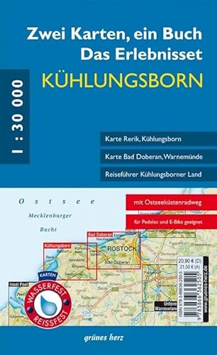 Erlebnisset Kühlungsborn: (Wasser- und reißfeste Karten)