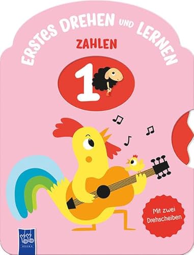 Erstes Drehen und Lernen: Zahlen: Mit zwei Drehscheiben