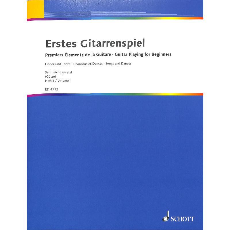 Erstes Gitarrenspiel 1