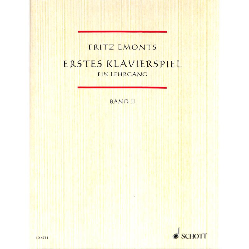 Erstes Klavierspiel 2 Erstes Klavierspiel 2