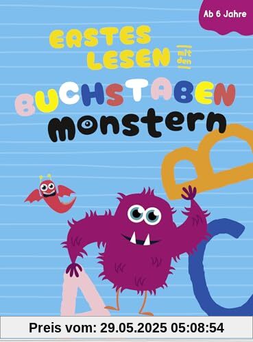 Erstes Lesen mit den Buchstabenmonstern (Kleine Geschenke zur Einschulung & für die Schultüte)