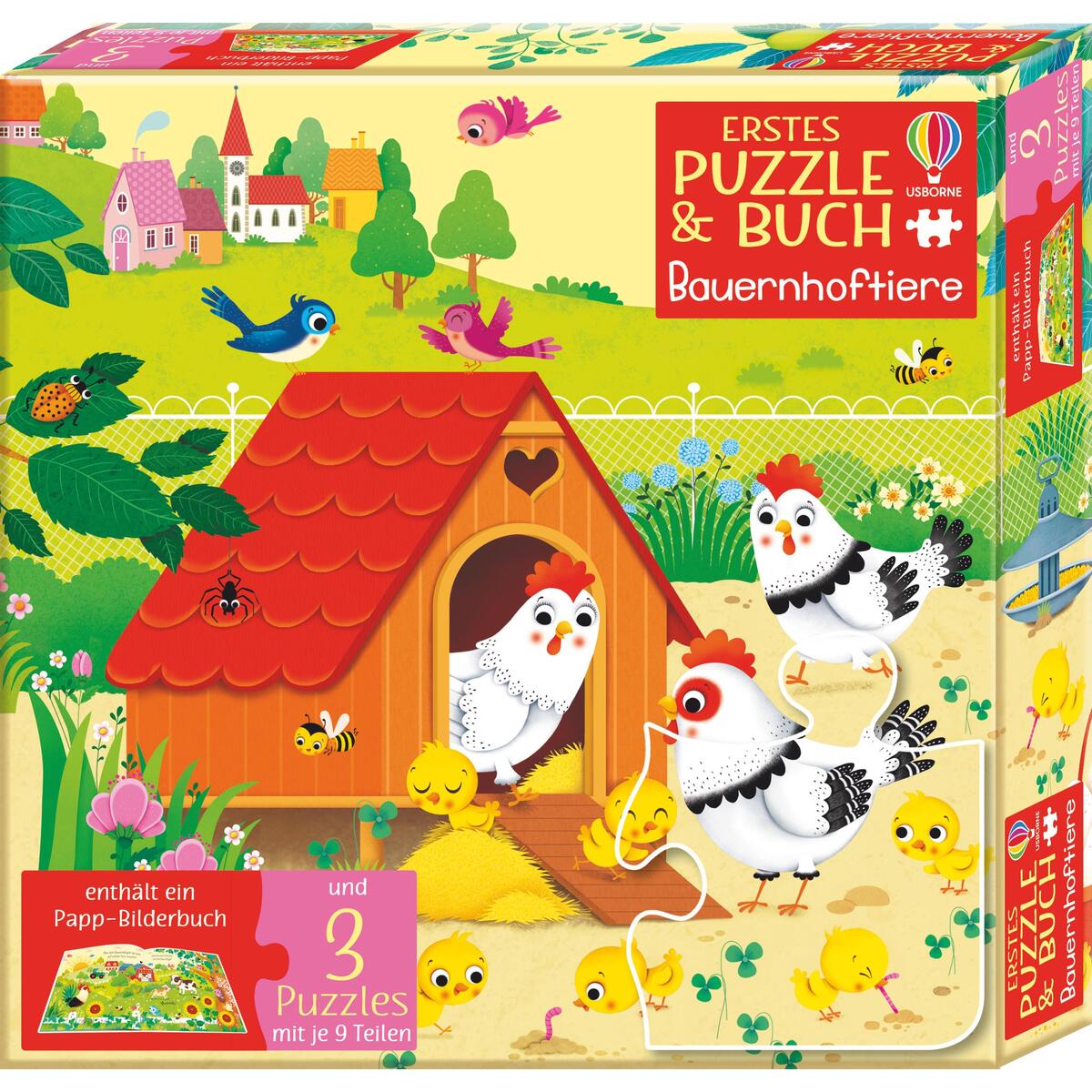 Erstes Puzzle & Buch »Bauernhoftiere« Erstes Puzzle & Buch »Bauernhoftiere«
