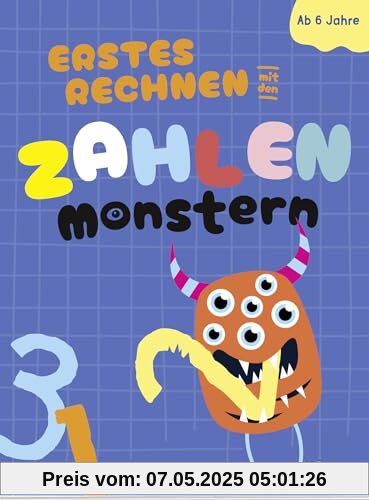 Erstes Rechnen mit den Zahlenmonstern (Kleine Geschenke zur Einschulung & für die Schultüte)