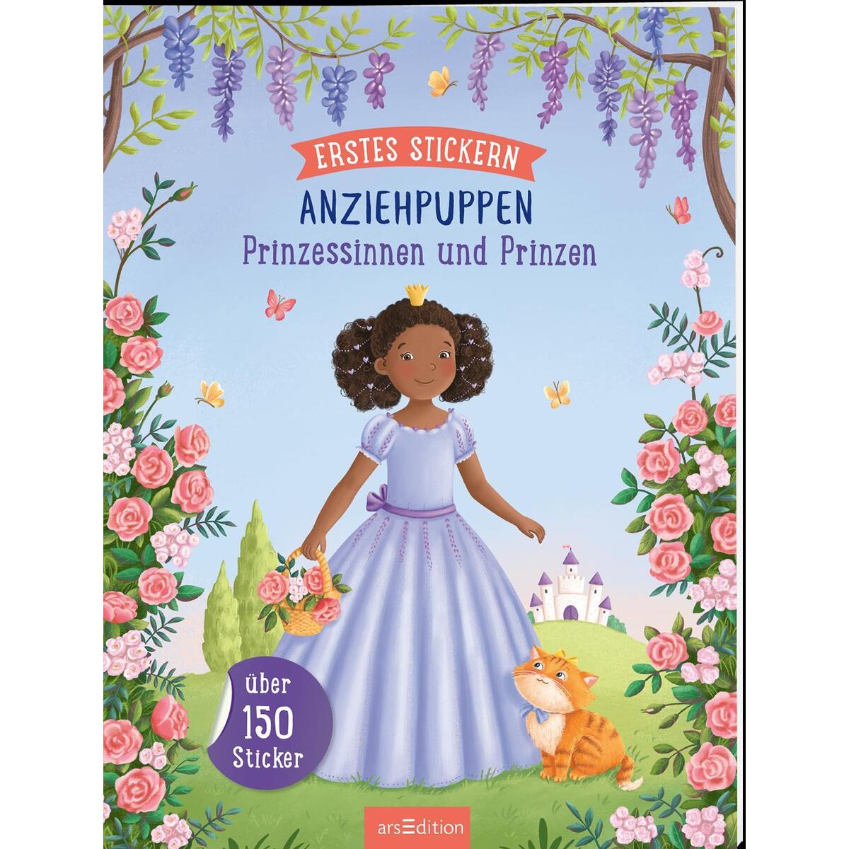 Erstes Stickern Anziehpuppen - Prinzessinnen und Prinzen Erstes Stickern Anziehpuppen - Prinzessinnen und Prinzen von Ars Edition GmbH