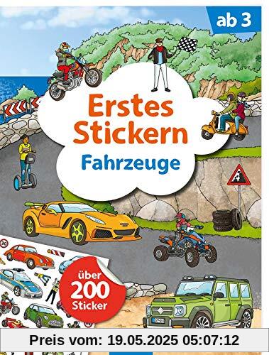 Erstes Stickern Fahrzeuge (Mein Stickerbuch)