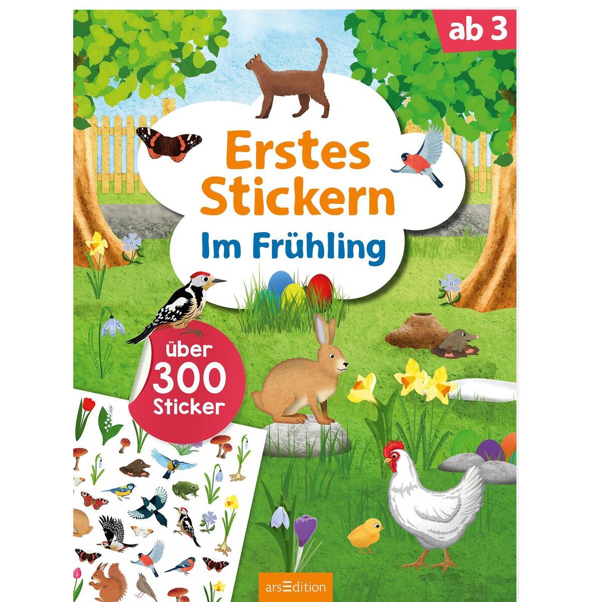 Erstes Stickern - Im Frühling Erstes Stickern - Im Frühling von Ars Edition GmbH
