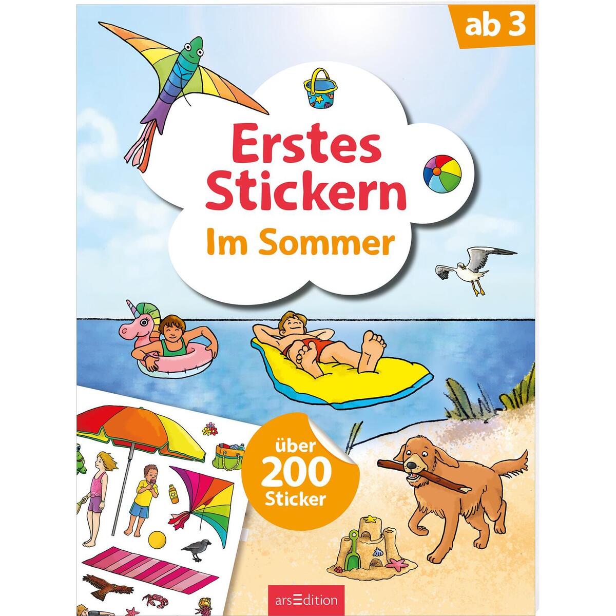 Erstes Stickern - Im Sommer von Ars Edition GmbH