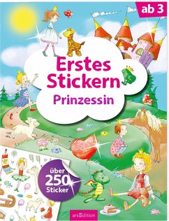 Erstes Stickern Prinzessin von ars edition