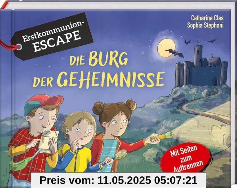Erstkommunion-Escape - Die Burg der Geheimnisse: Mit Seiten zum Auftrennen