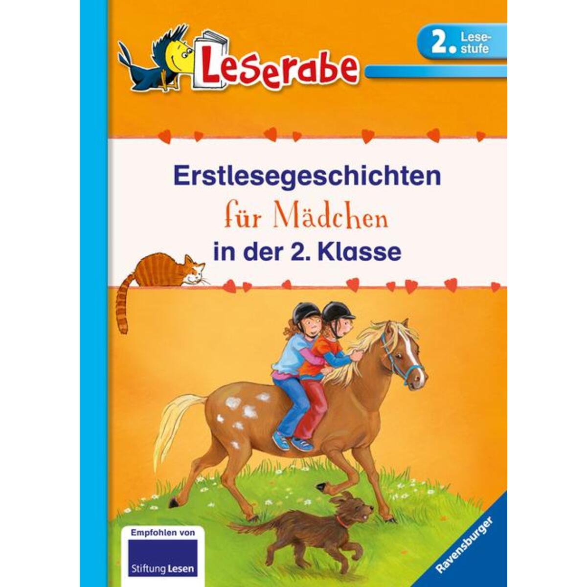 Erstlesegeschichten für Mädchen in der 2. Klasse - Leserabe 2. Klasse - Erstlese... von Ravensburger Verlag