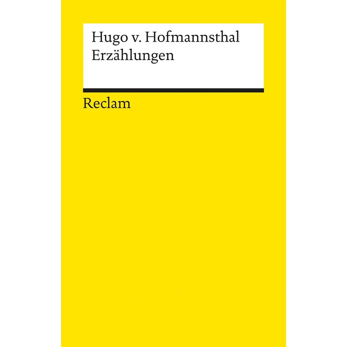 Erzählungen Erzählungen von Reclam Philipp Jun.