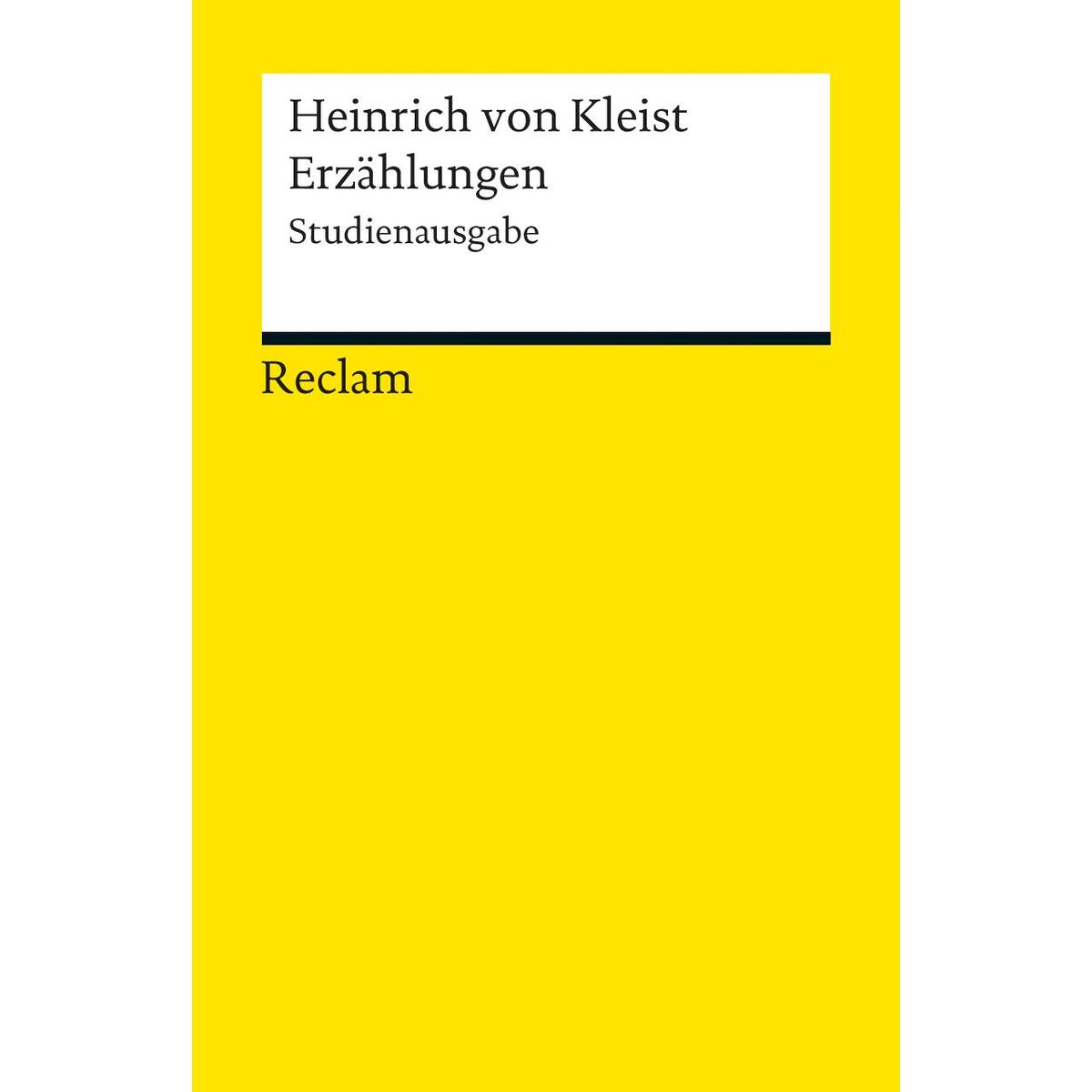 Erzählungen Erzählungen von Reclam Philipp Jun.
