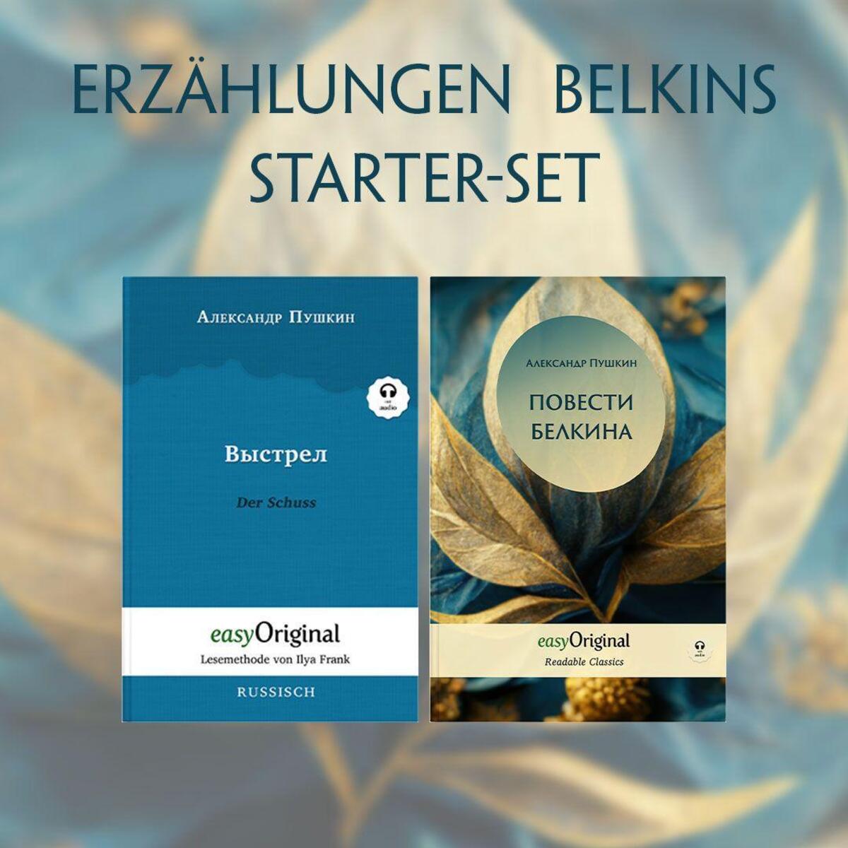 Erzählungen Belkins (mit Audio-Online) - Starter-Set - Russisch-Deutsch von EasyOriginal Verlag e.U.