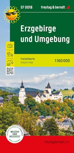 Erzgebirge und Umgebung, Freizeitkarte 1:160.000, freytag & berndt: Ausflugskarte mit touristischen Infos auf Rückseite, wetterfest und reißfest (freytag & berndt Freizeitkarten) von FREYTAG-BERNDT UND ARTARIA