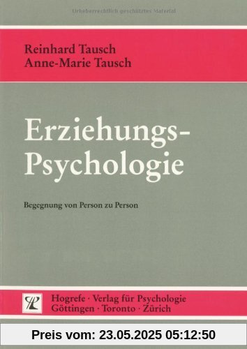 Erziehungspsychologie: Begegnung von Person zu Person