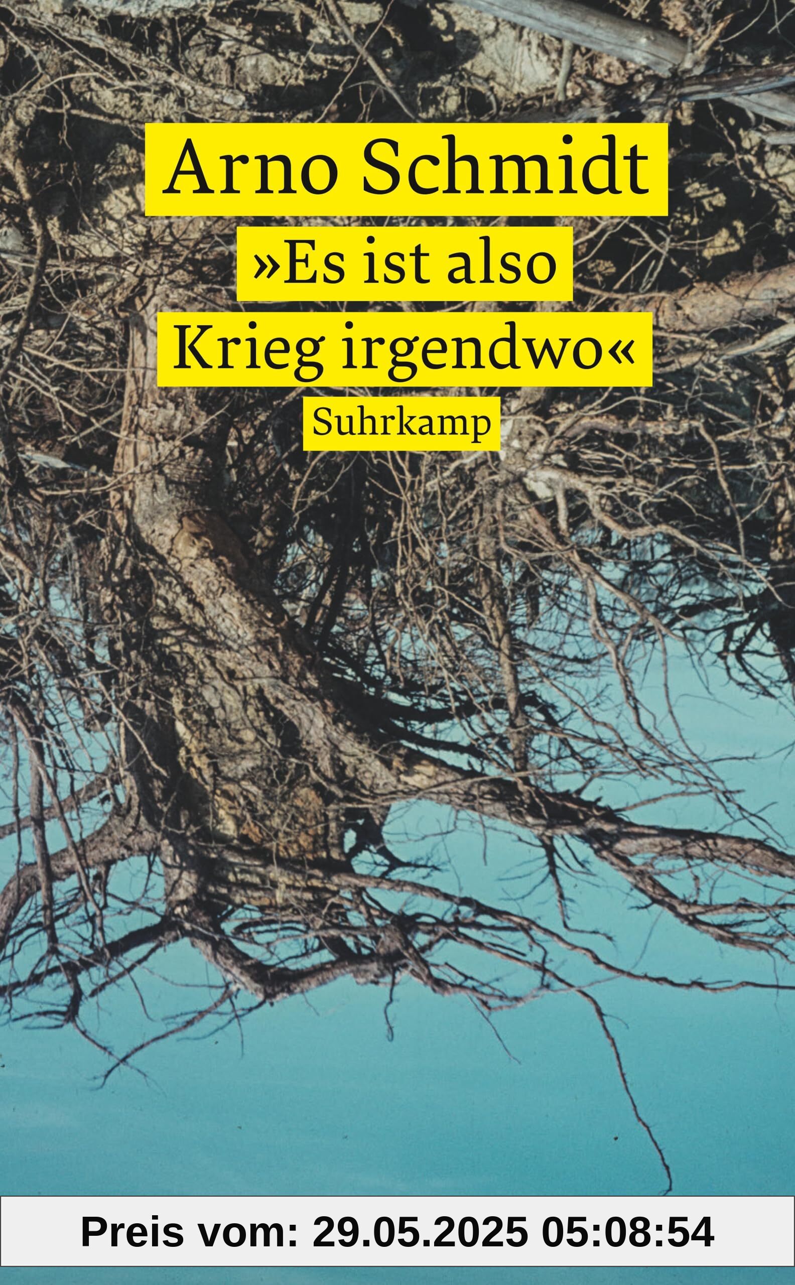 »Es ist also Krieg irgendwo«: Ein Lesebuch
