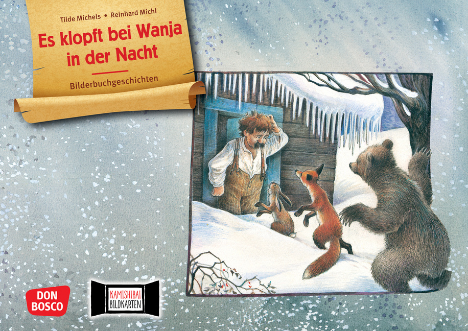 Es klopft bei Wanja in der Nacht. Kamishibai Bildkartenset Es klopft bei Wanja in der Nacht. Kamishibai Bildkartenset von Don Bosco Medien