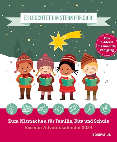 Es leuchtet ein Stern für dich!: Essener Adventskalender 2024 von Bonifatius Verlag