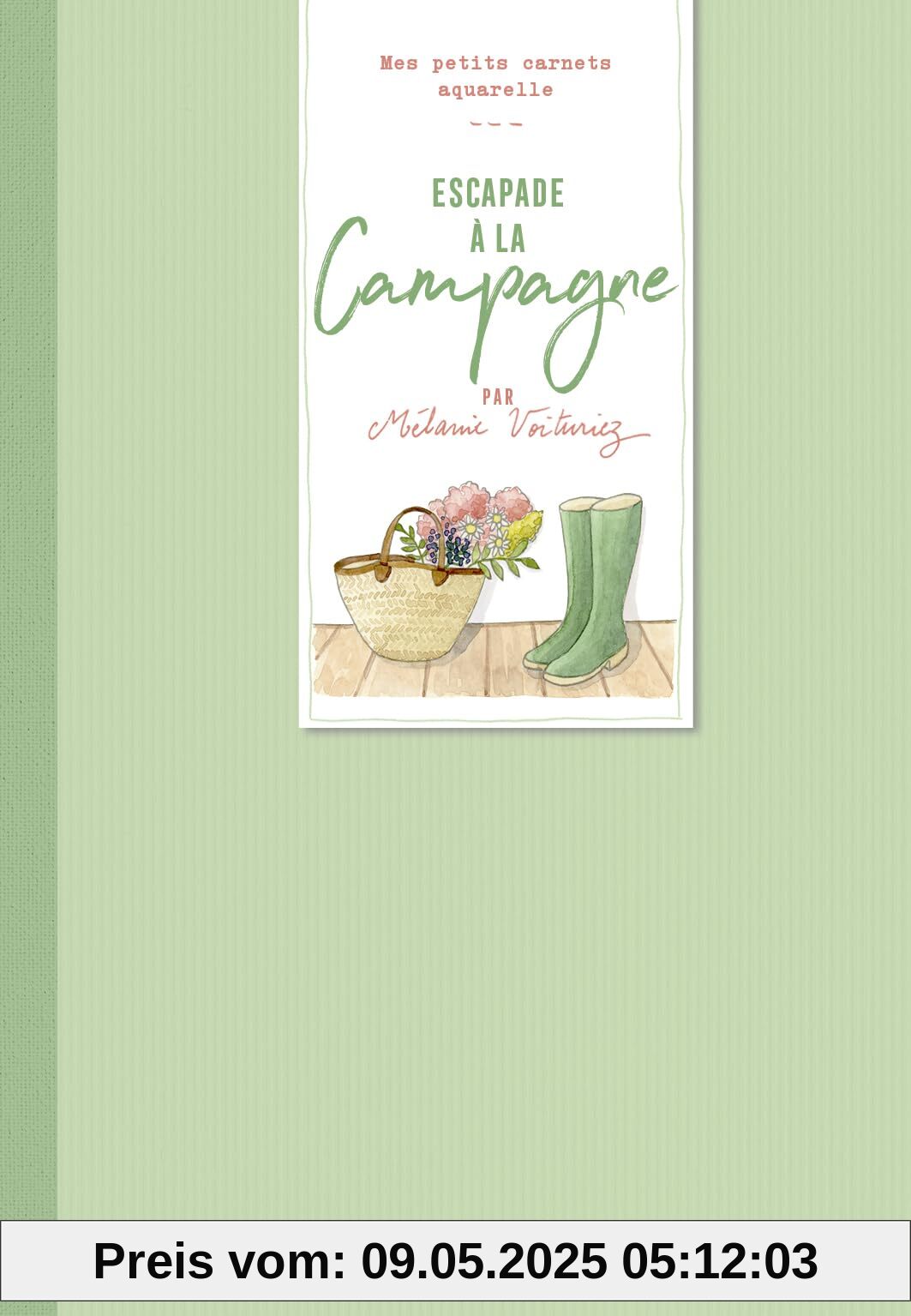 Escapade à la Campagne, mes petits carnets aquarelle