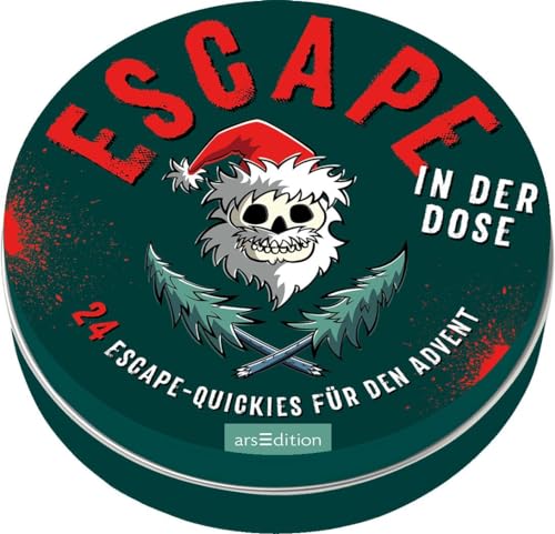 Escape-Adventskalender in der Dose: 24 Escape-Quickies für den Advent | 24 ultimativ spannende Rätsel für jeden Tag bis Weihnachten, Adventskalender für Erwachsene Escape-Adventskalender in der Dose: 24 Escape-Quickies für den Advent | 24 ultimativ spannende Rätsel für jeden Tag bis Weihnachten, Adventskalender für Erwachsene