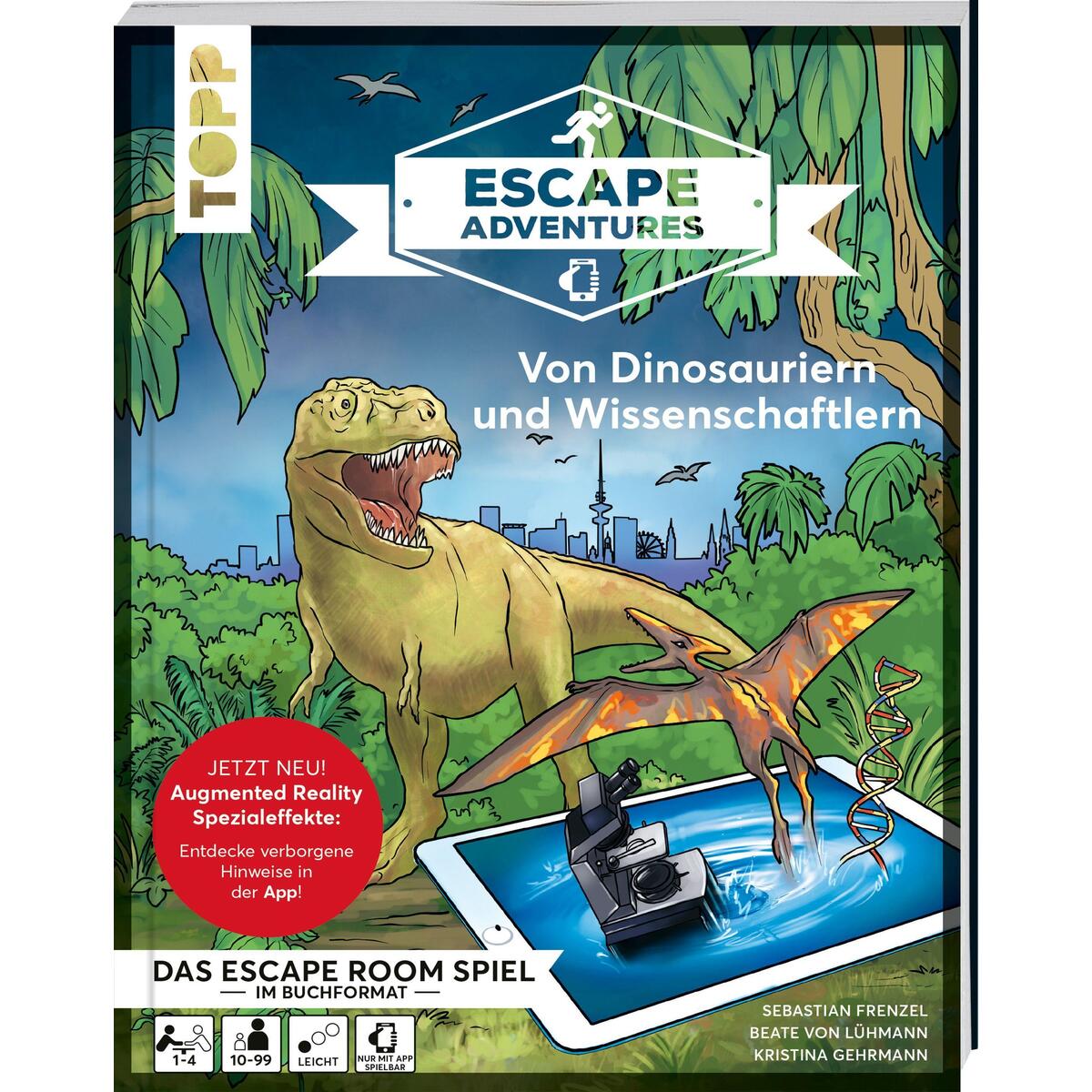 Escape Adventures AR - Augmented Reality. Von Dinosauriern und Wissenschaftlern von Frech Verlag GmbH