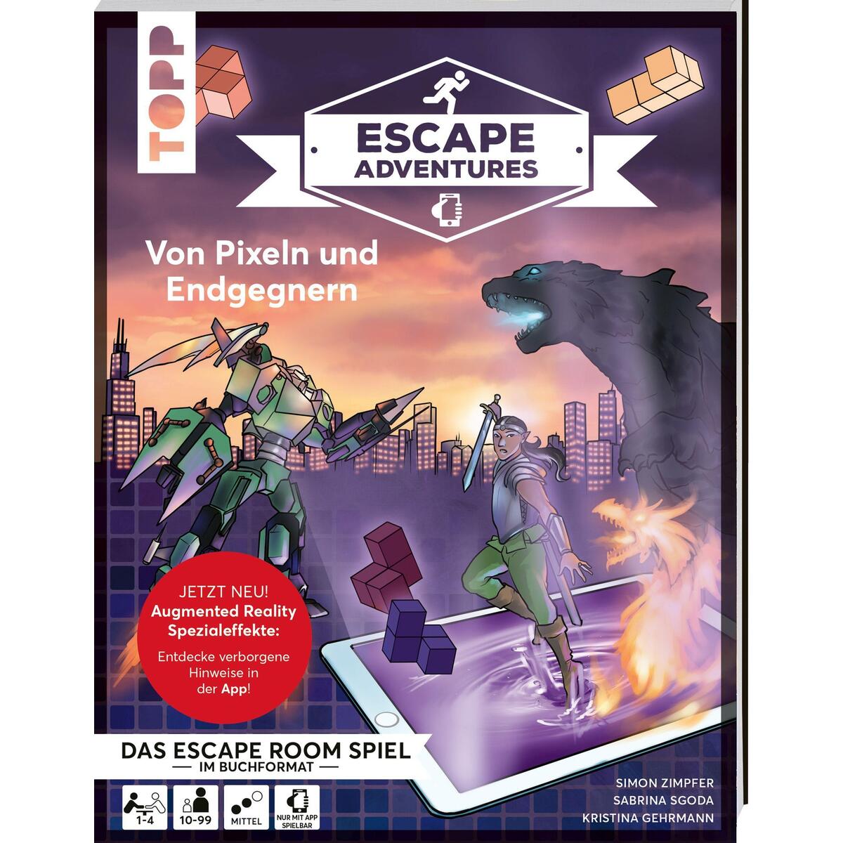 Escape Adventures AR - Augmented Reality. Von Pixeln und Endgegnern Escape Adventures AR - Augmented Reality. Von Pixeln und Endgegnern von Frech Verlag GmbH