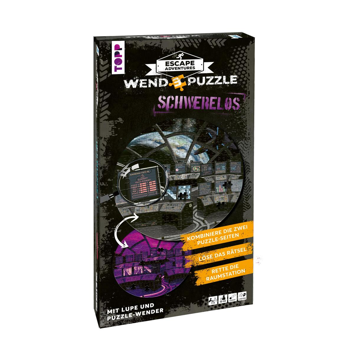 Escape Adventures Wendepuzzle - Schwerelos Escape Adventures Wendepuzzle - Schwerelos von Frech Verlag GmbH