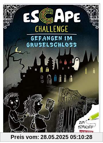 Escape Challenge: Gefangen im Gruselschloss: Das Escape-Mitmach-Buch für alle Exit-Fans ab 8 Jahren Escape Challenge: Gefangen im Gruselschloss: Das Escape-Mitmach-Buch für alle Exit-Fans ab 8 Jahren