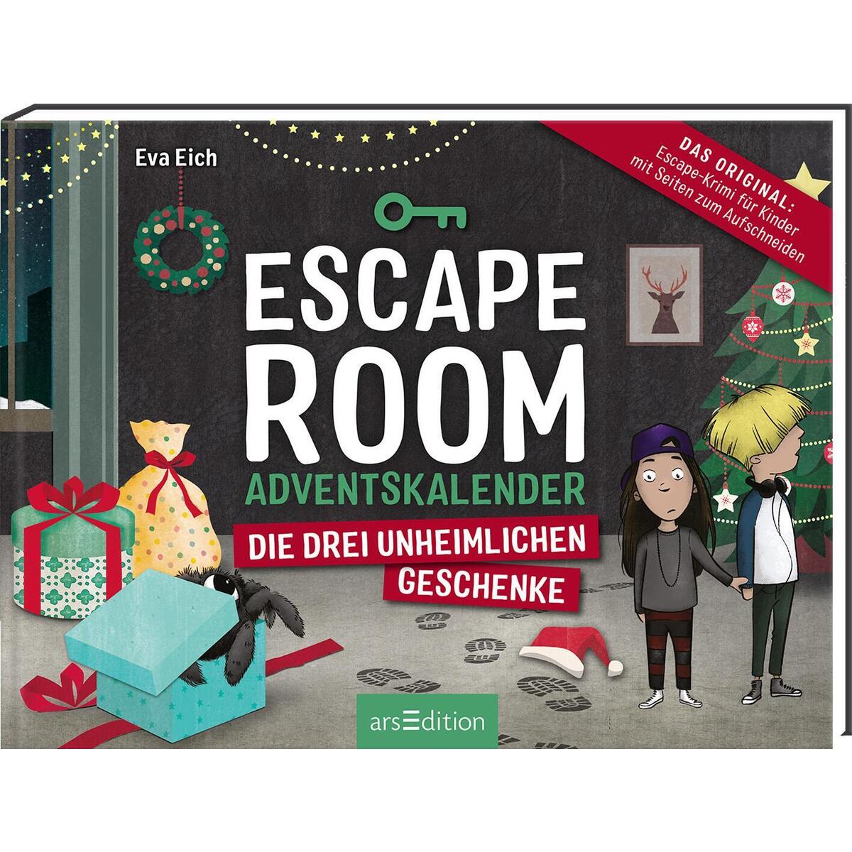 Escape Room Adventskalender. Die drei unheimlichen Geschenke Escape Room Adventskalender. Die drei unheimlichen Geschenke von Ars Edition GmbH