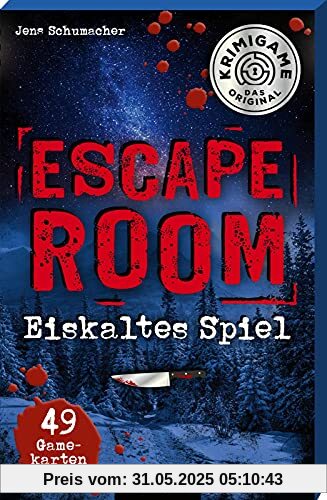 Escape Room - Eiskaltes Spiel. Ein Escape-Krimi-Spiel Escape Room - Eiskaltes Spiel. Ein Escape-Krimi-Spiel