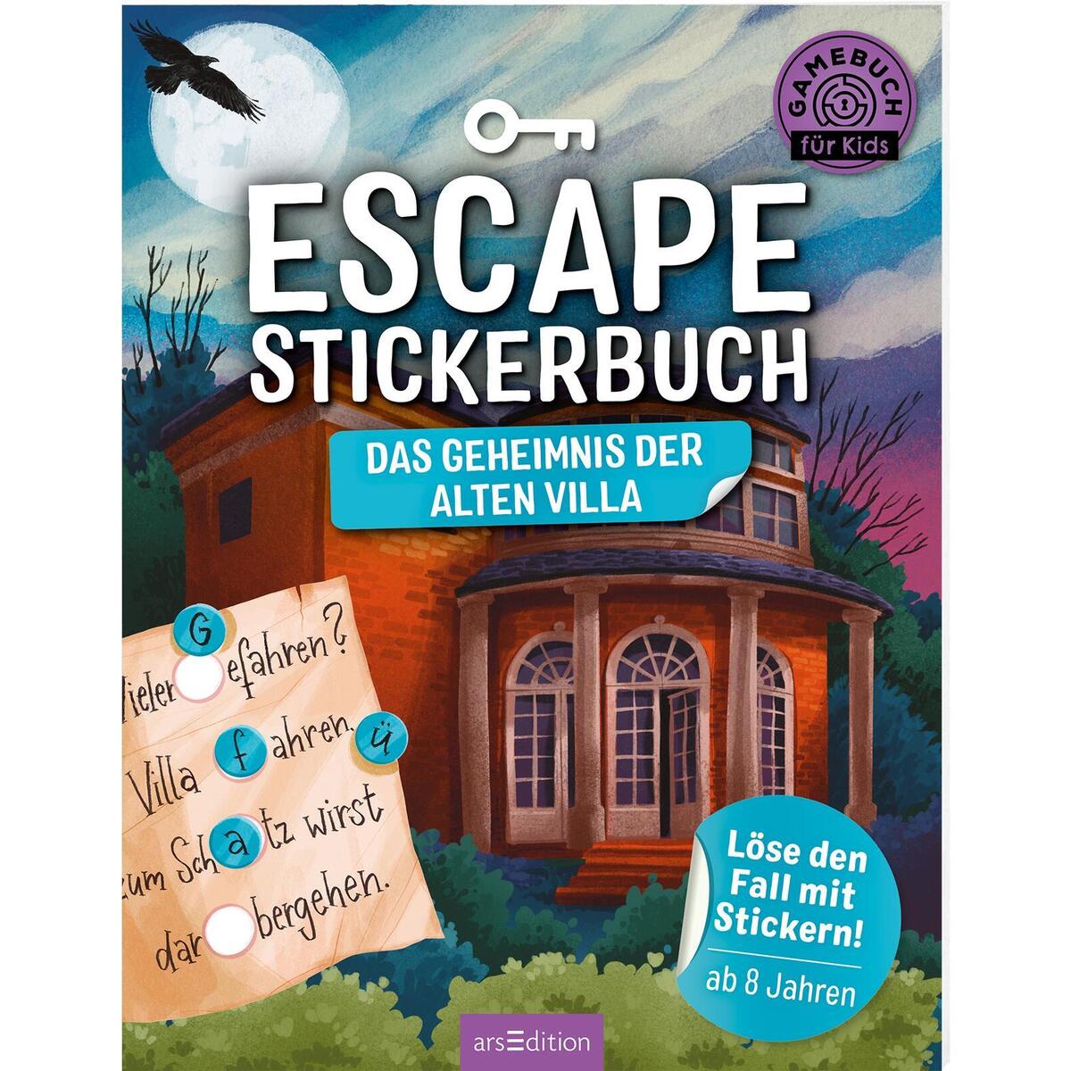 Escape-Stickerbuch - Das Geheimnis der alten Villa Escape-Stickerbuch - Das Geheimnis der alten Villa von Ars Edition GmbH